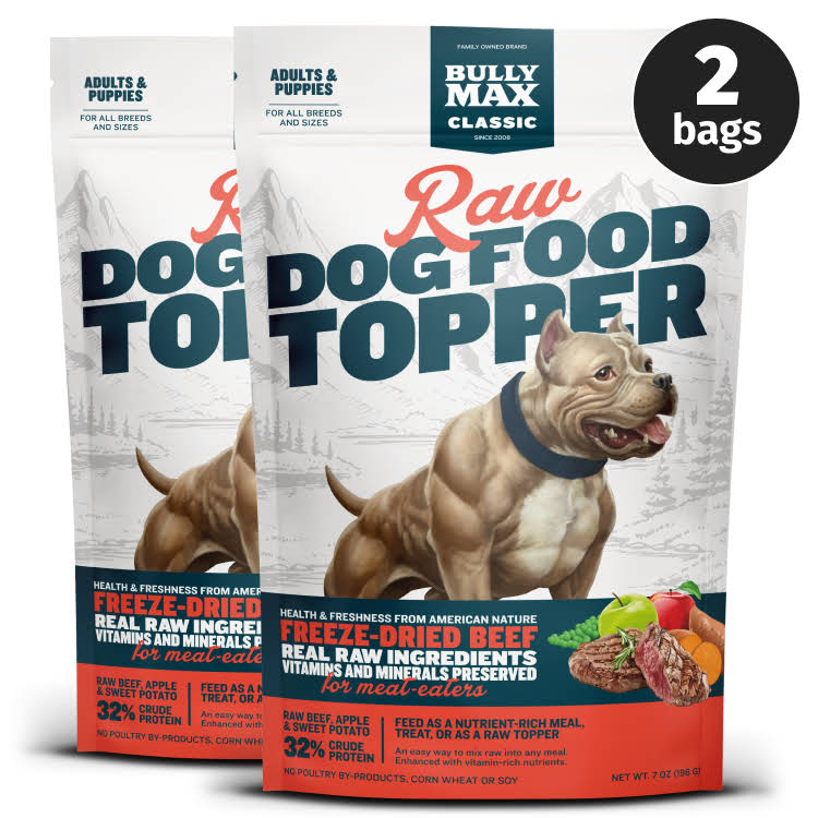 Freeze-Dried Raw Dog Food Toppers Beef Flavor