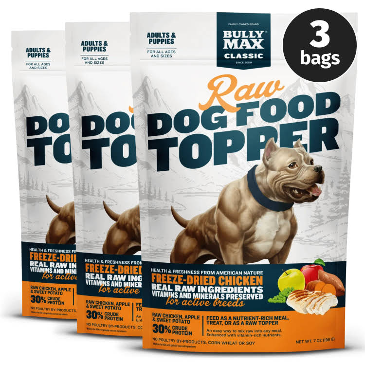 Freeze-Dried Raw Dog Food Toppers Chicken Flavor