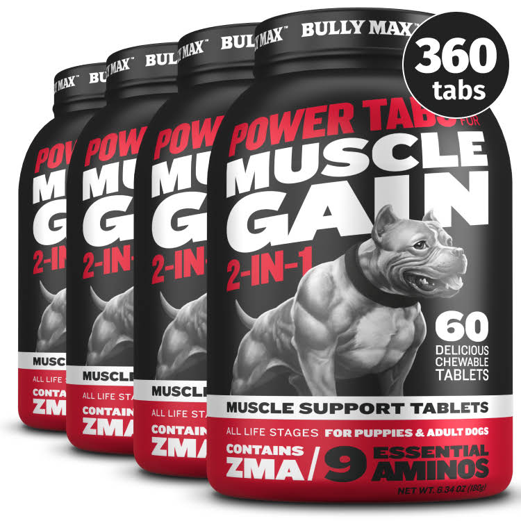 Dog supplements for muscle growth hotsell