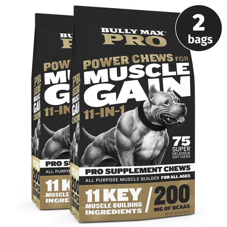 Bully Max Pro Series Power Chews for Muscle Gain