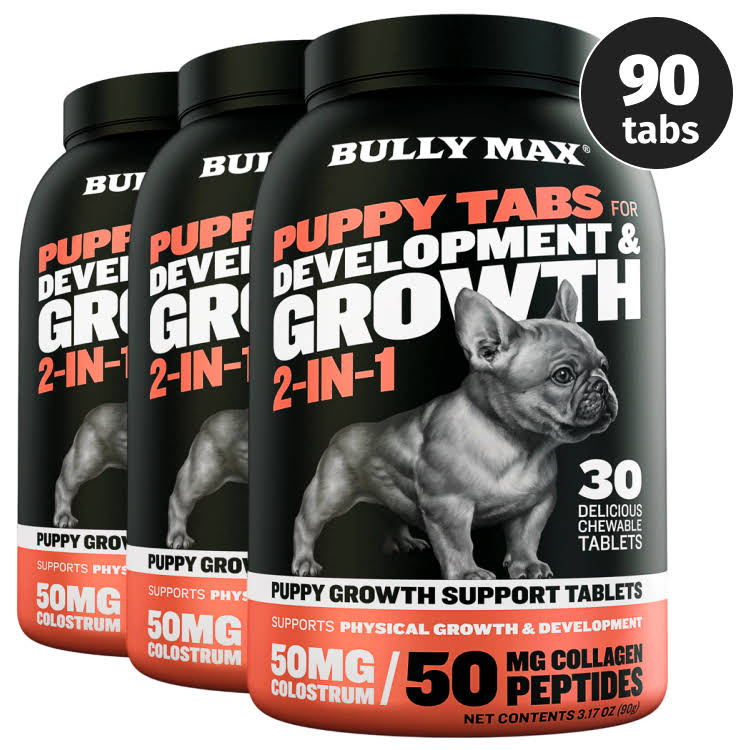 Puppy Tabs for Development Growth Bully Max