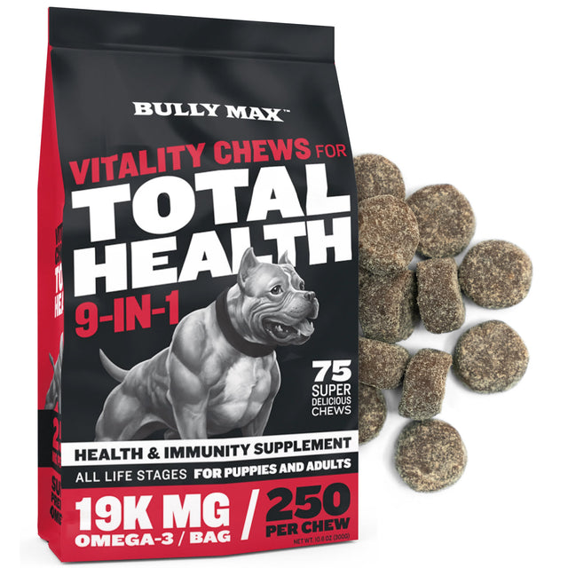Bully Max Vitality Chews for Immunity & Health