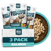 Bully Max Freeze-Dried Salmon Raw Dog Food Toppers - 3 Pack