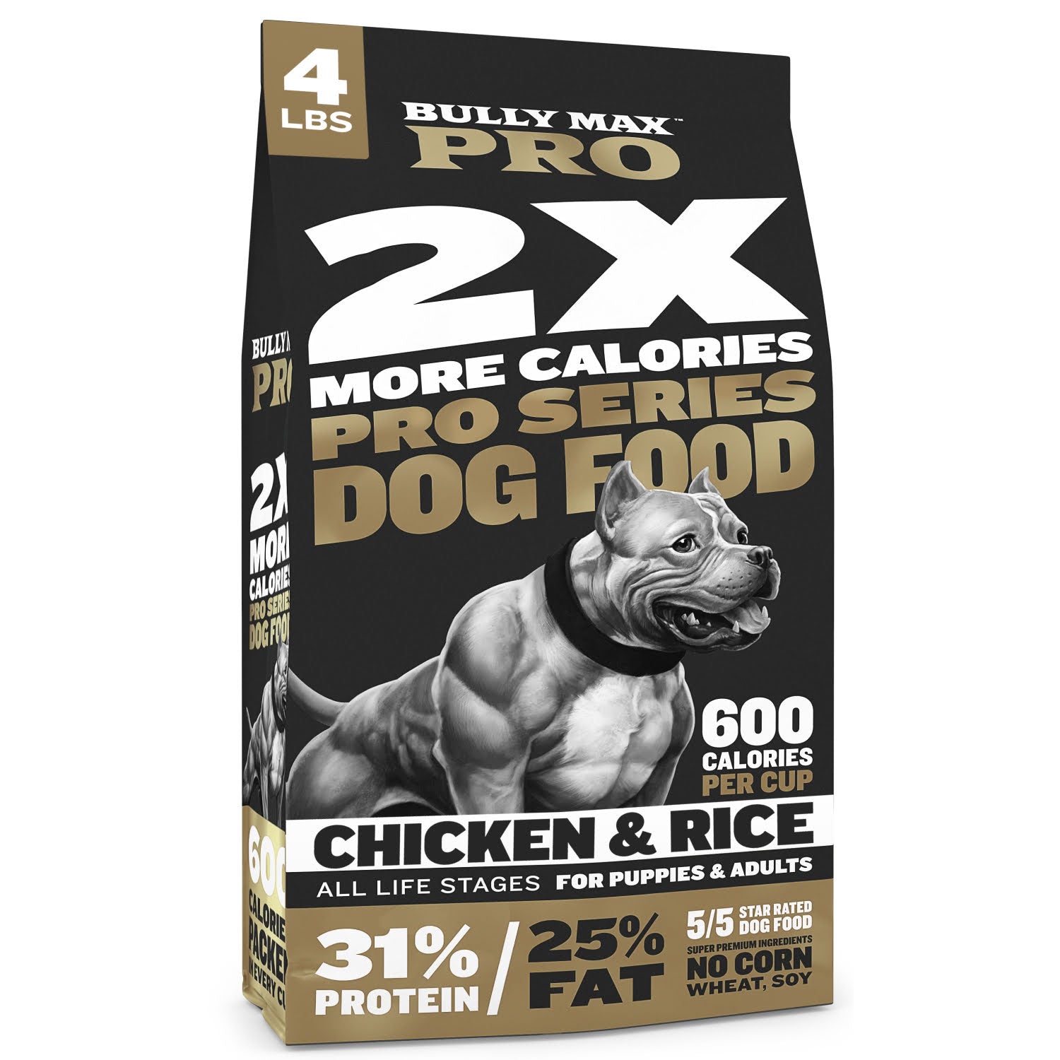 Bully Max Pro Series 31/25 High Calorie Dry Dog Food