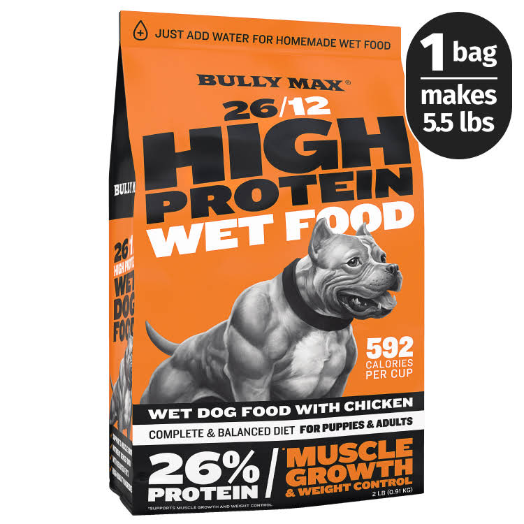 Bully Max 26/12 High Protein Wet Dog Food