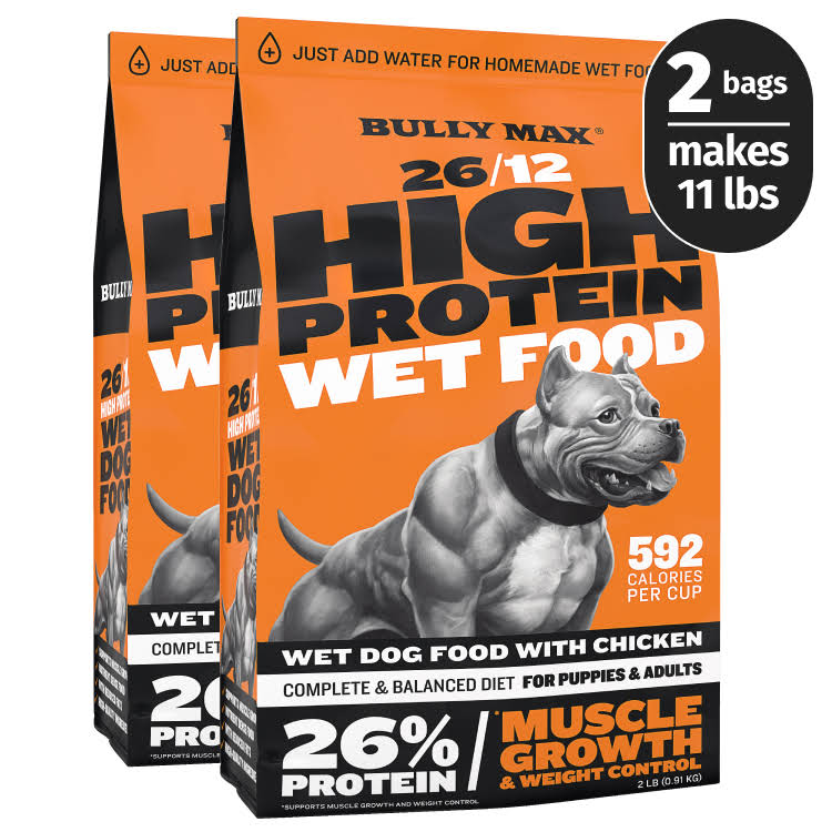 Bully Max 26/12 High Protein Wet Dog Food