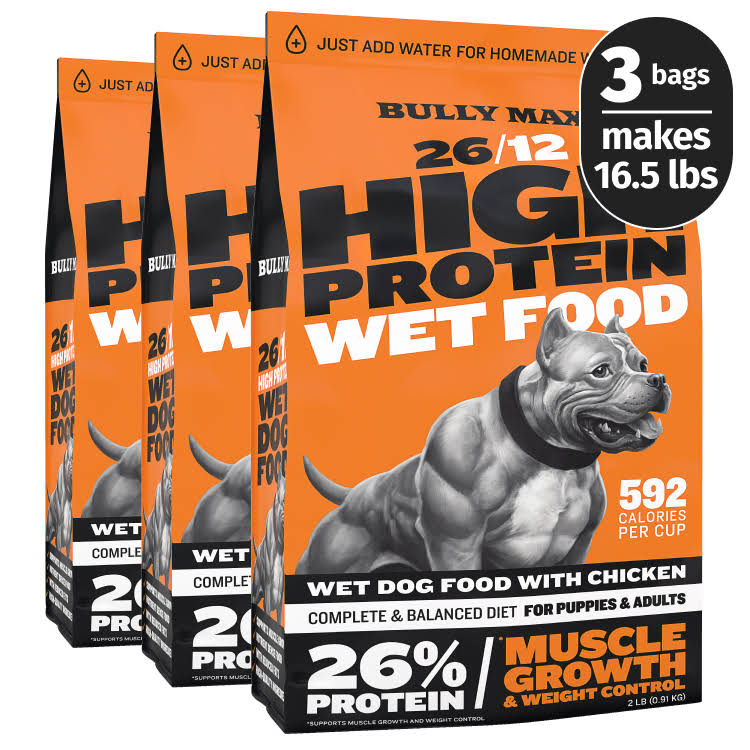 Bully Max 26/12 High Protein Wet Dog Food