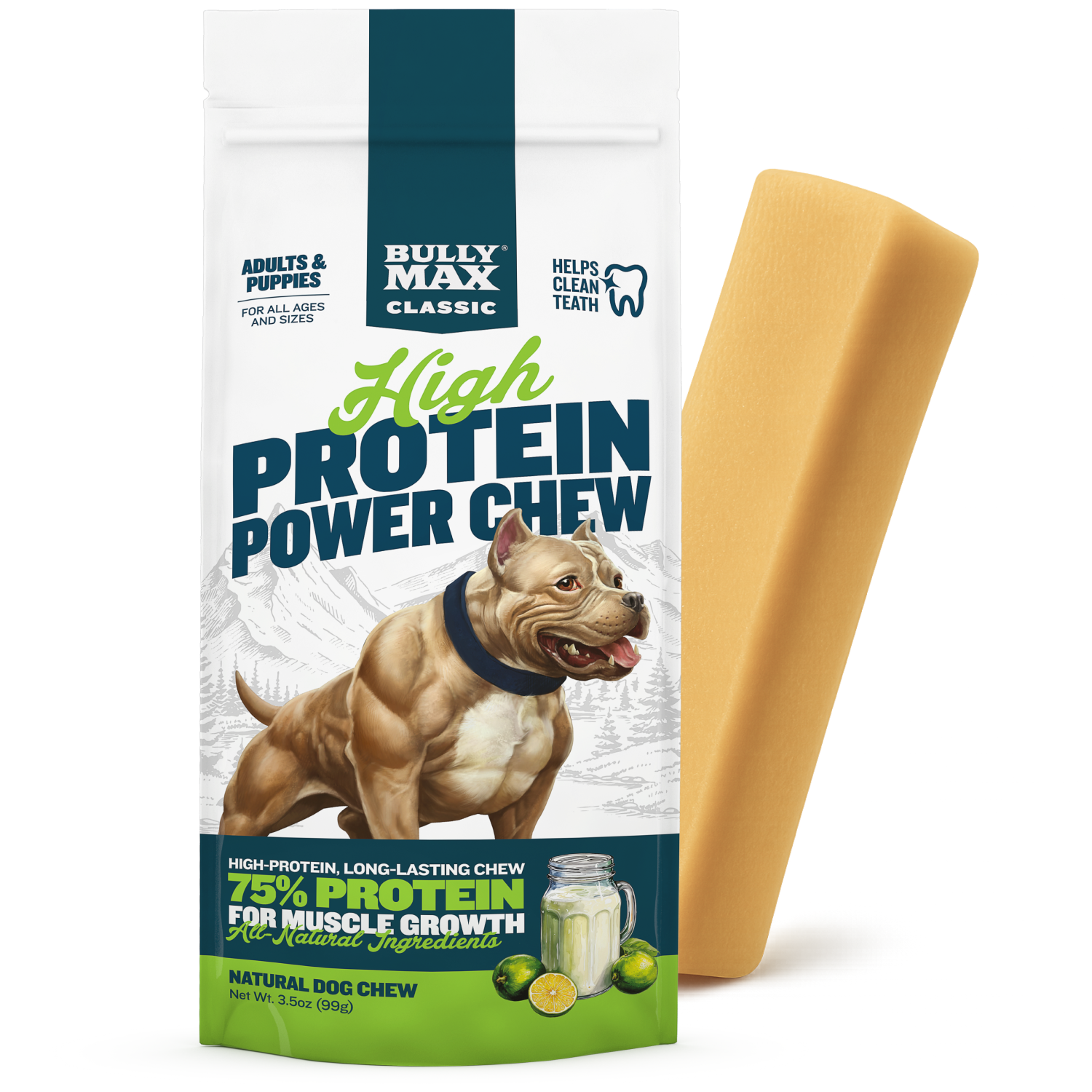High Protein Power Chew Bully Max Dog Treat Bully Max