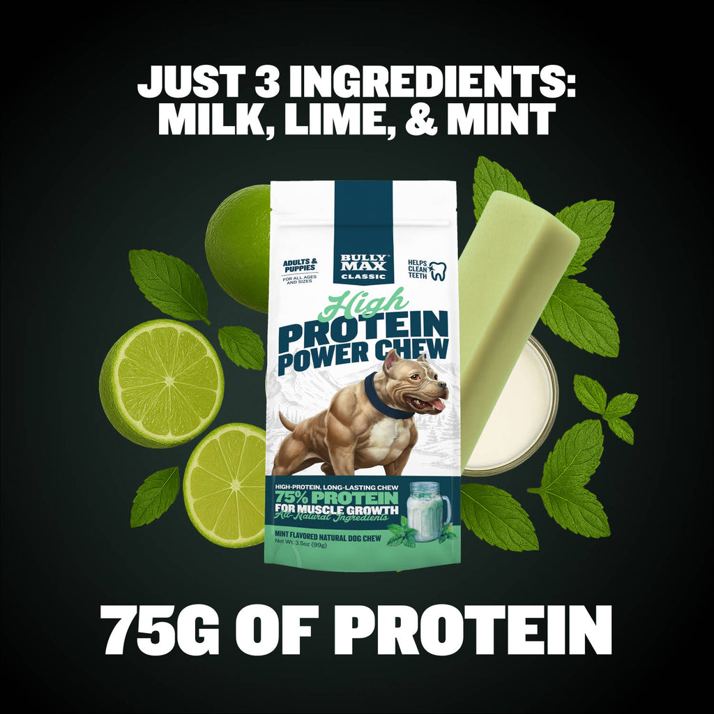 High Protein Power Chew | Bully Max Dog Treat - Bully Max