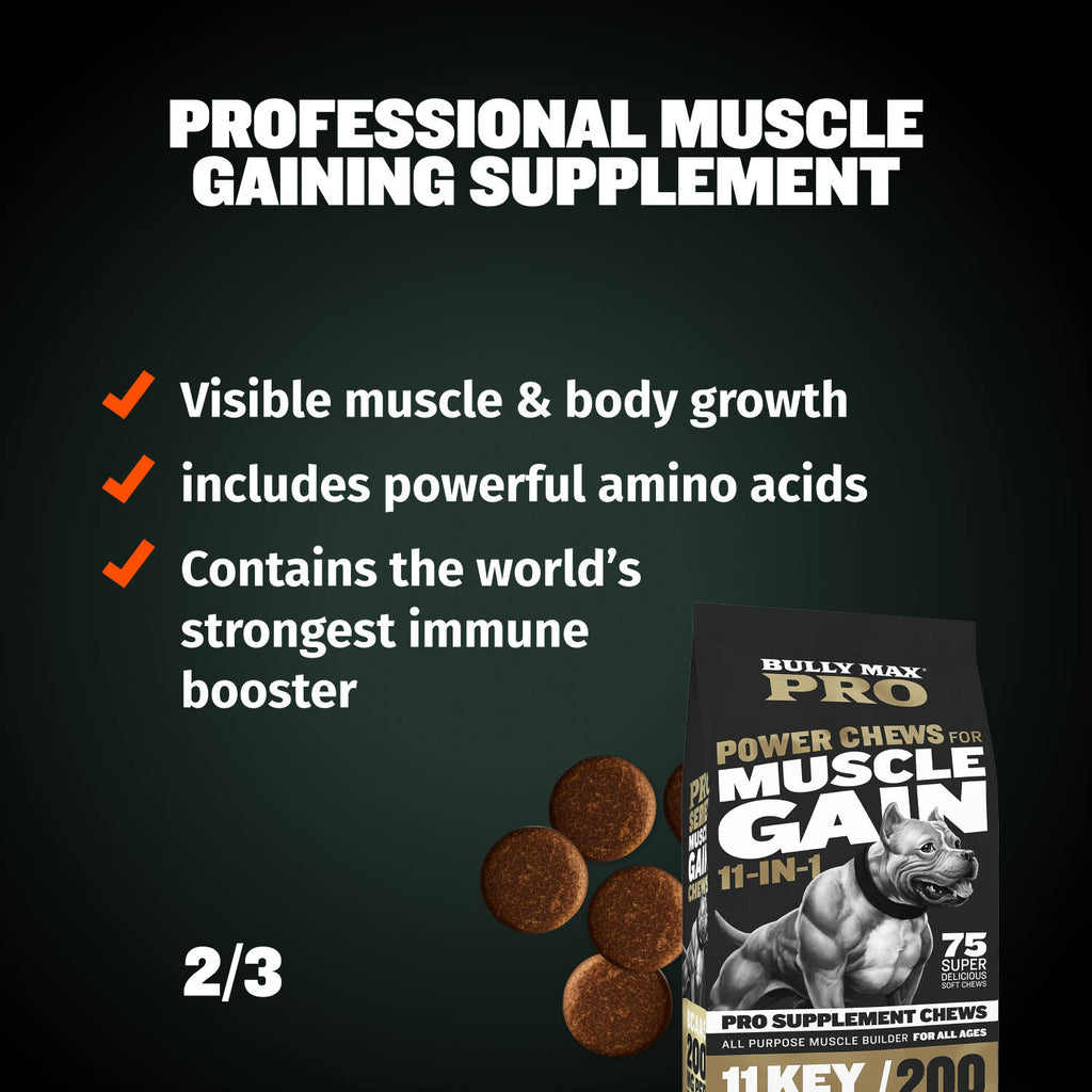 Bully Max Dog Food and Supplement Combo Pack | Supplement stack for ...