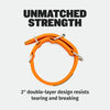 Extra Heavy Duty Dog Collar (Orange)