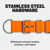 Extra Heavy Duty Dog Collar (Orange)