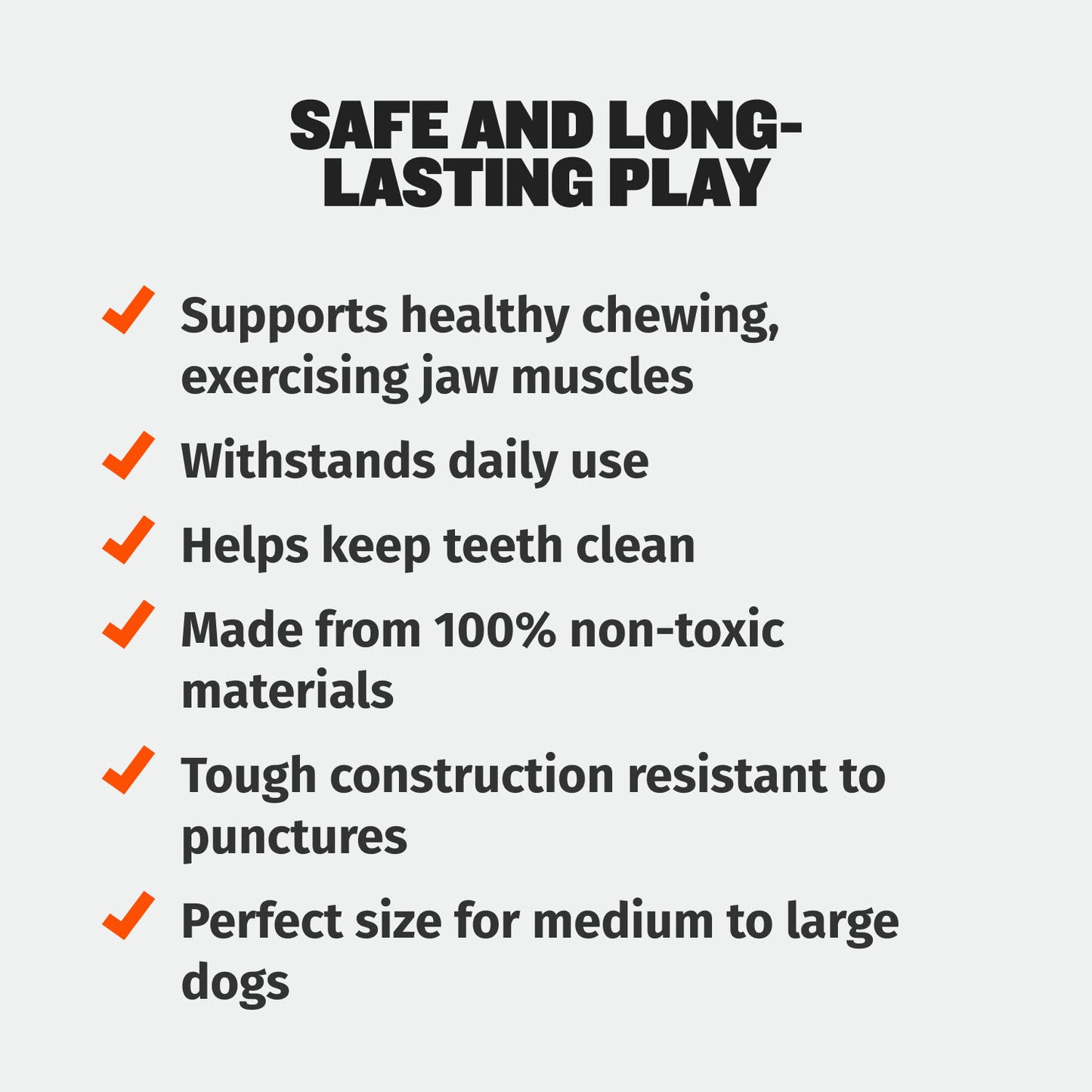 Tough & Long-Lasting Dog Balls for Power Chewers