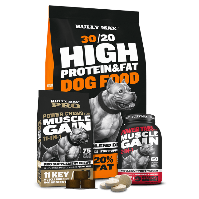 Bully Max 1 Rated Dog Food Muscle Supplements