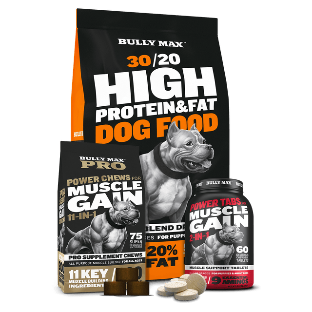 Bully Max® | #1 Rated Dog Food & Muscle Supplements