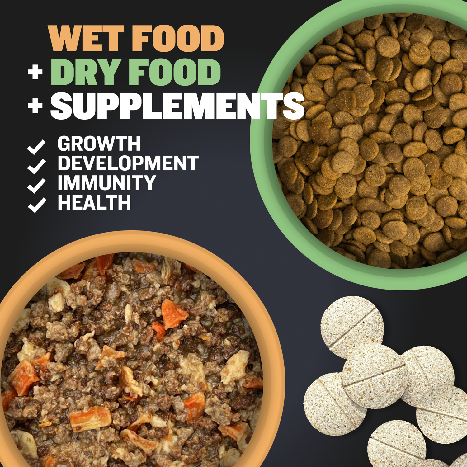 Wet and dry top food for dogs