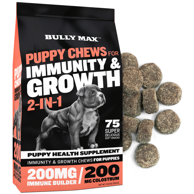 Bully Max Puppy Chews for Immunity & Growth