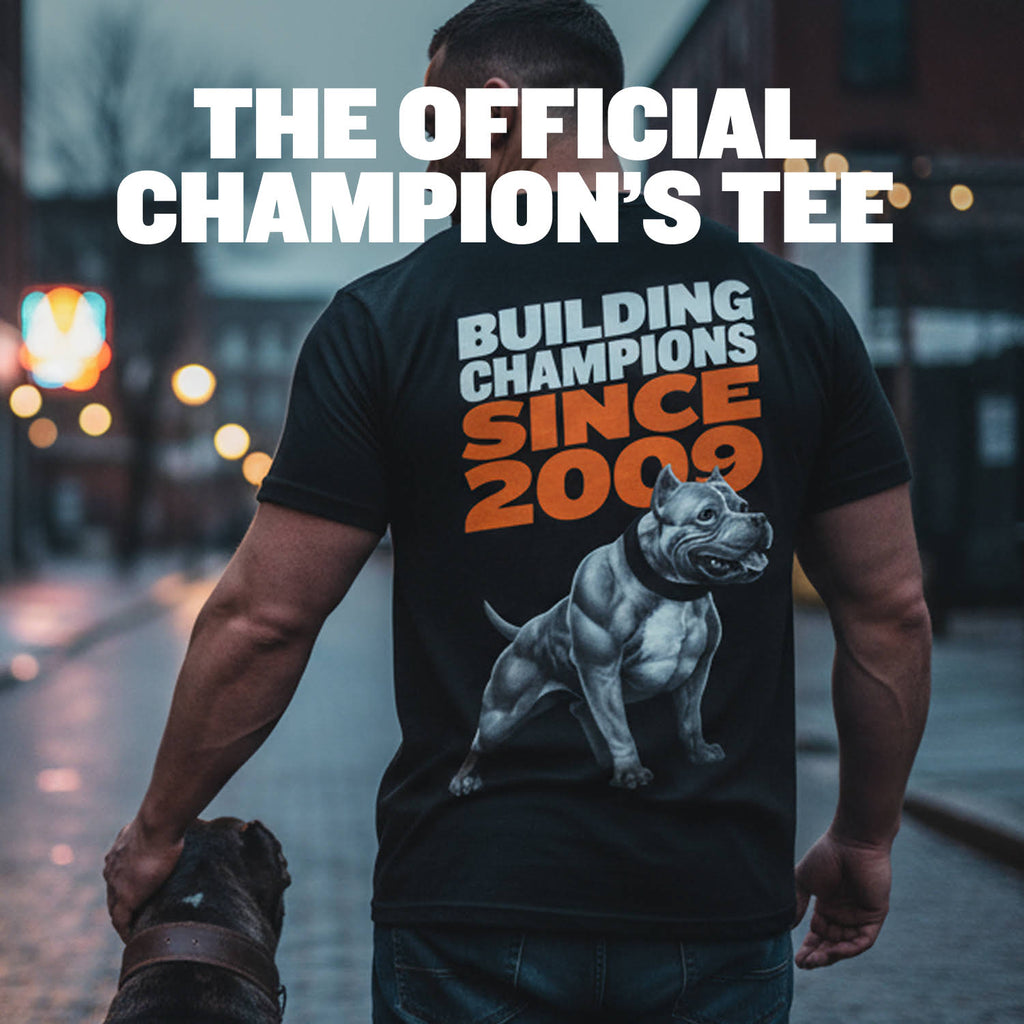 Official Bully Max Champion’s Tee | 100% Cotton Shirt - Bully Max