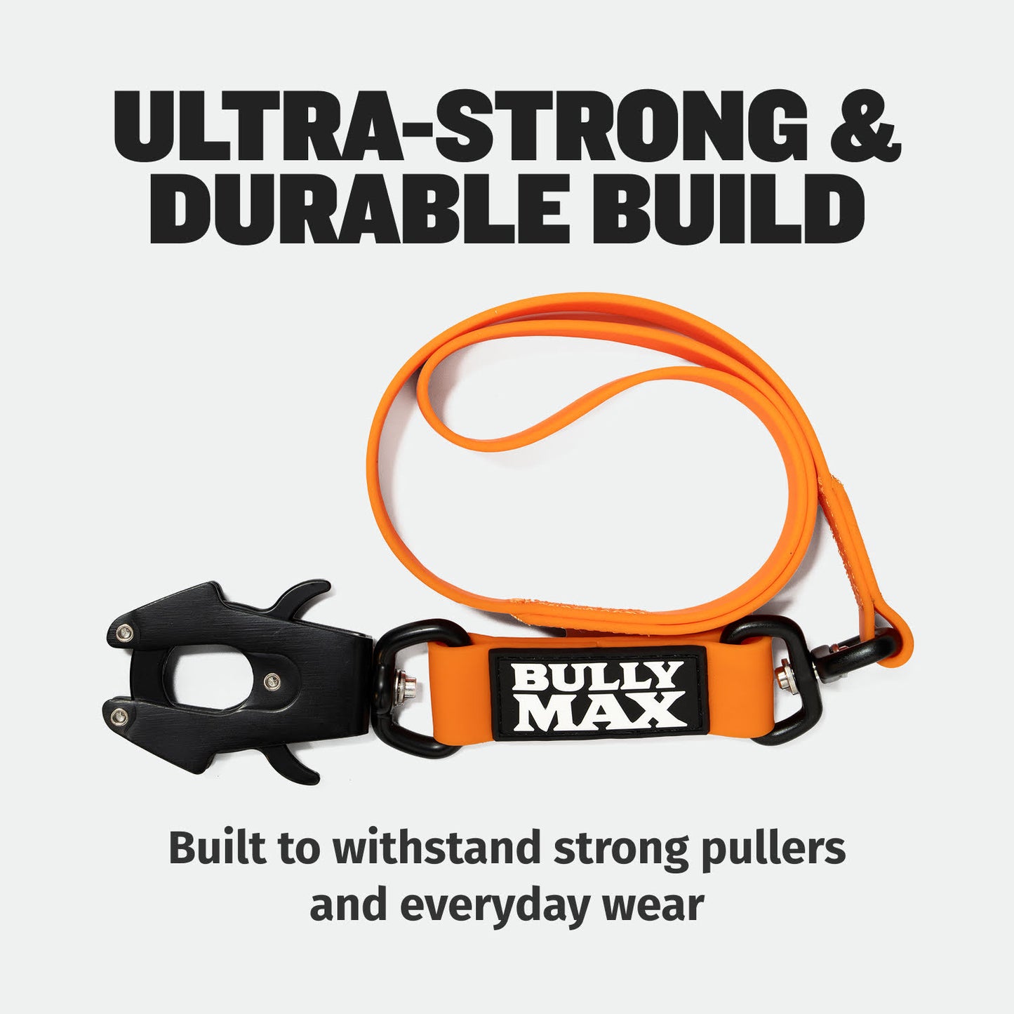 Waterproof Short Dog Leash (Orange)