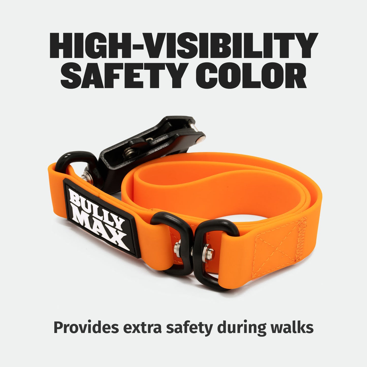 Waterproof Short Dog Leash (Orange)
