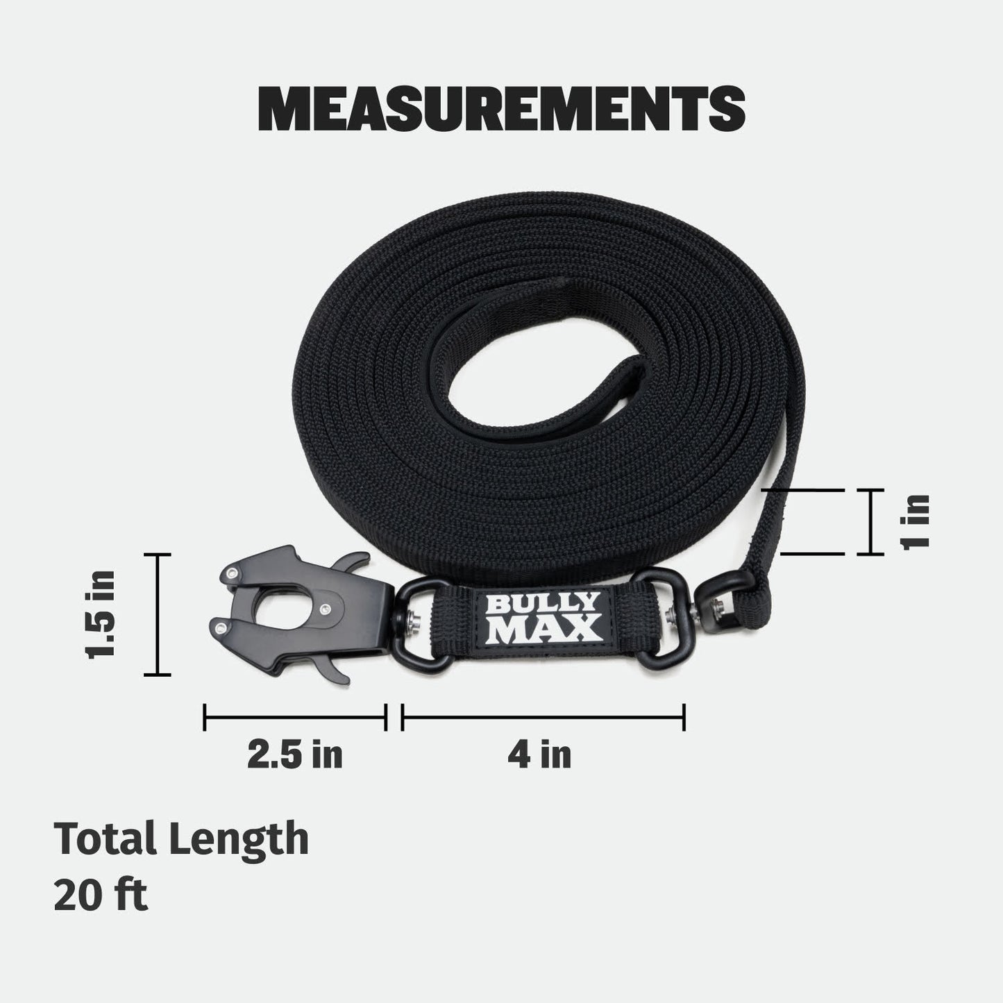 Heavy Duty Training Leash (Long)