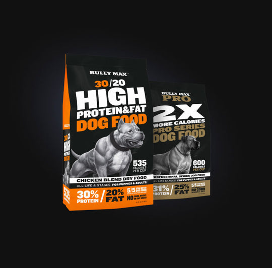 image of Bully Max high protein dog food collection
