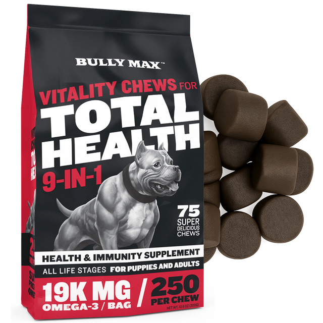 Bully Max Vitality Chews for Allergies, Joints, & Daily Vitamins