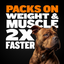 Bully Max Dog Food & Muscle Gain Tablet Bundle