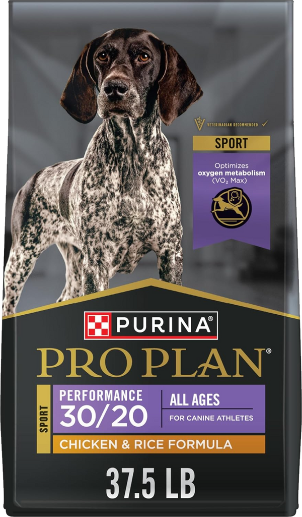 Purina Pro Plan 30/20 Chicken & Rice Formula bag