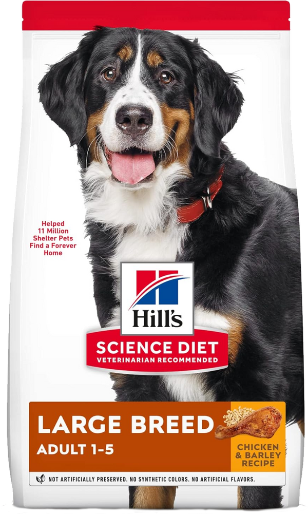 Hill's Science Diet Large Breed Dry Dog Food bag
