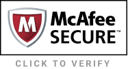 McAfee Secure logo