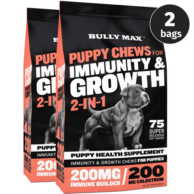 Bully Max Puppy Chews for Immunity & Growth