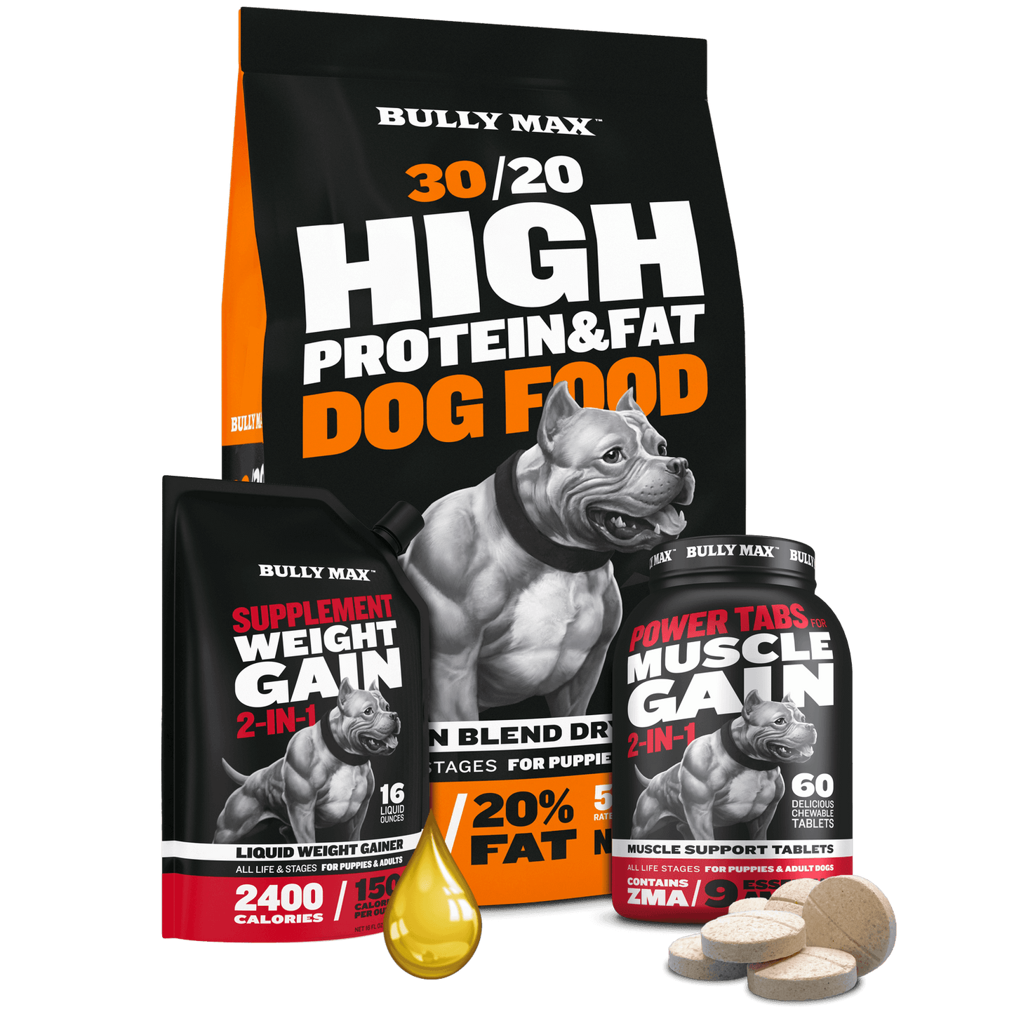 High performance online pitbull food