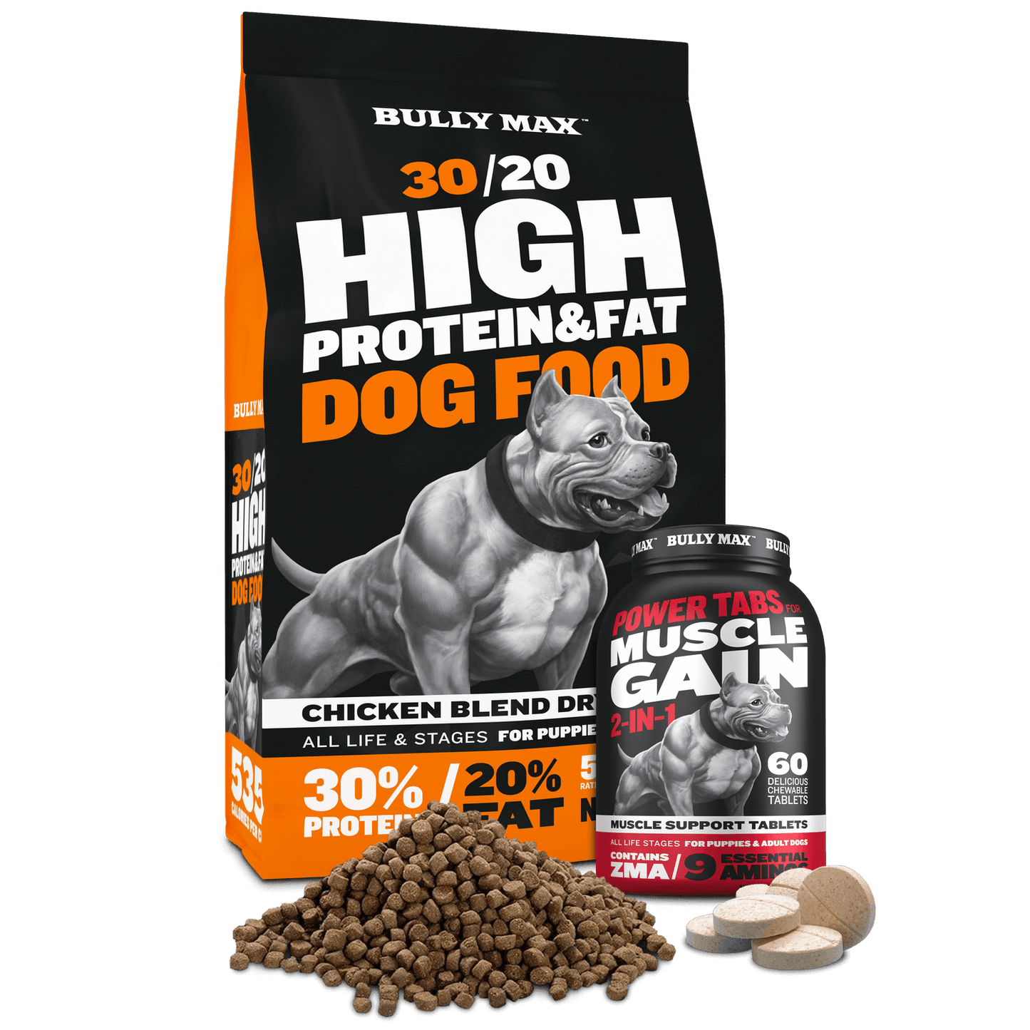 Bully max high performance dog food best sale